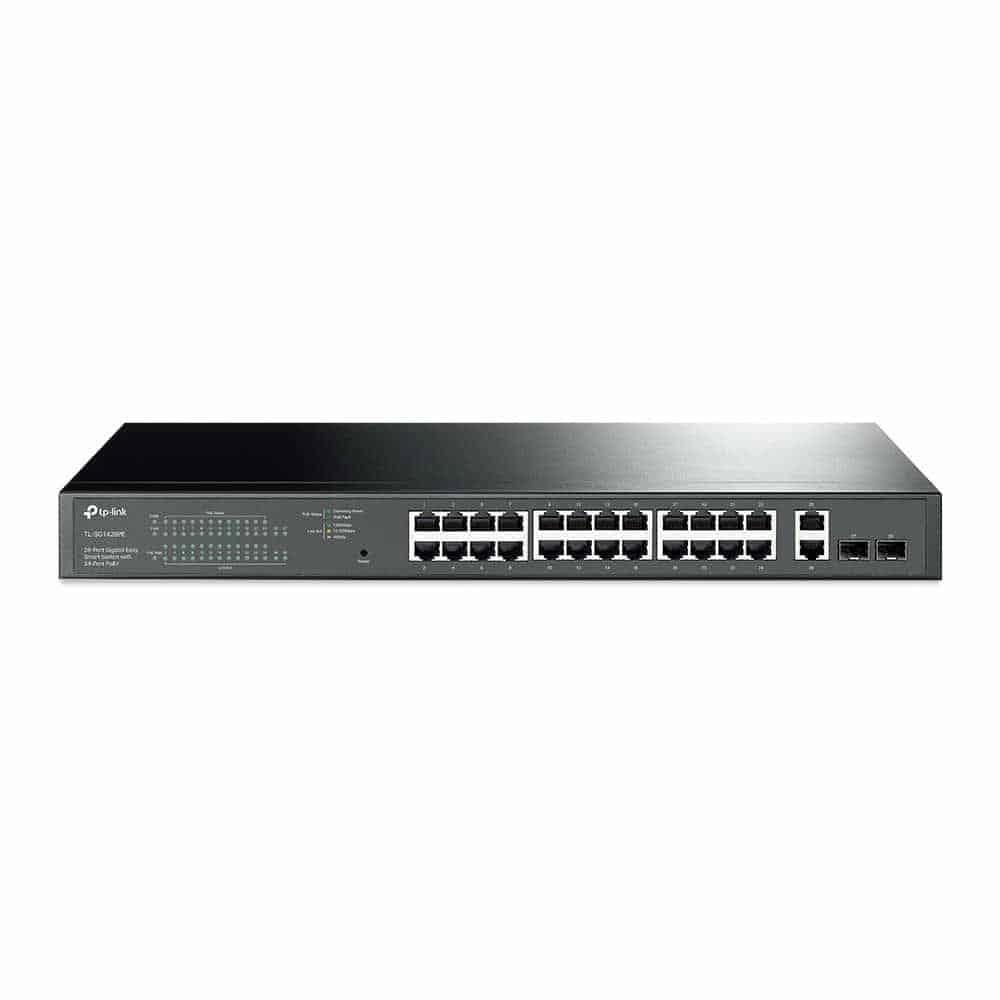 (image for) TP-LINK 28-Port Gigabit Easy Smart PoE+ Switch